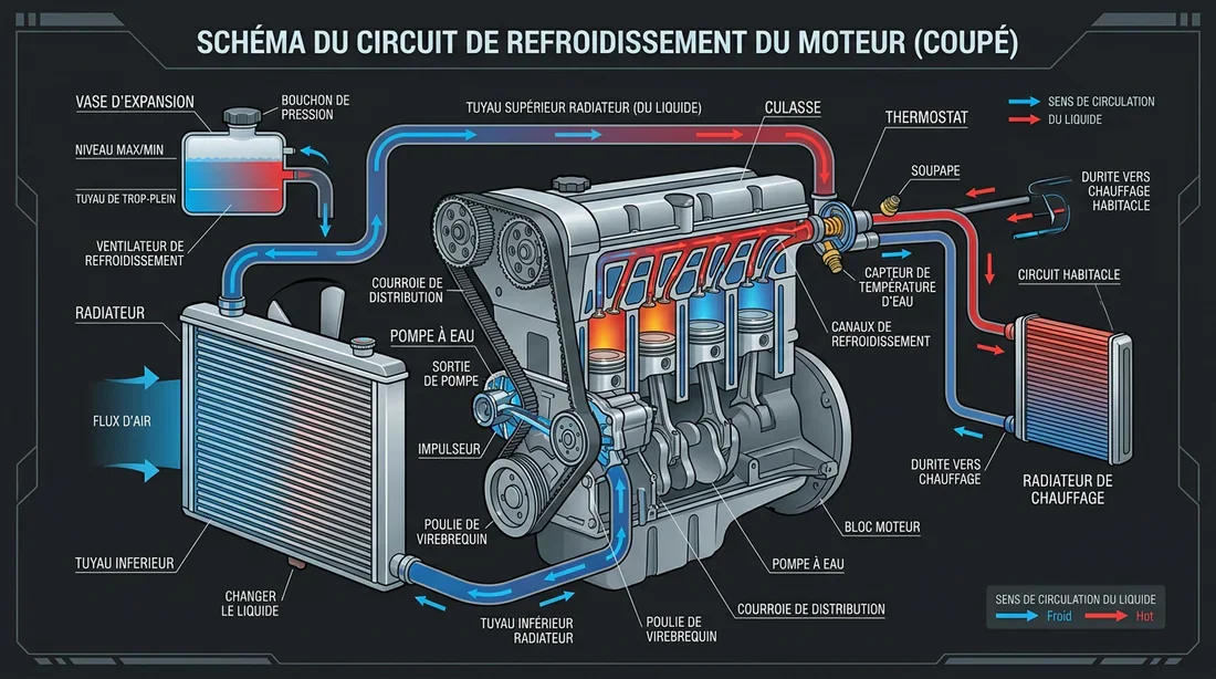 Baisse normale ou véritable fuite : le diagnostic visuel