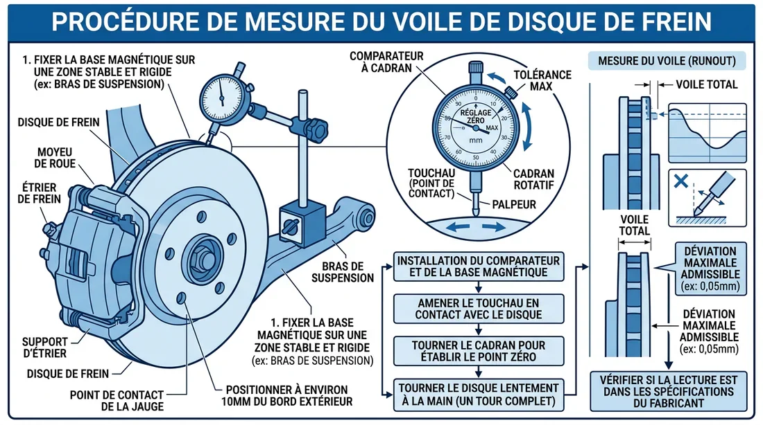 1. Un moyeu de roue encrassé (Le faux-rond)