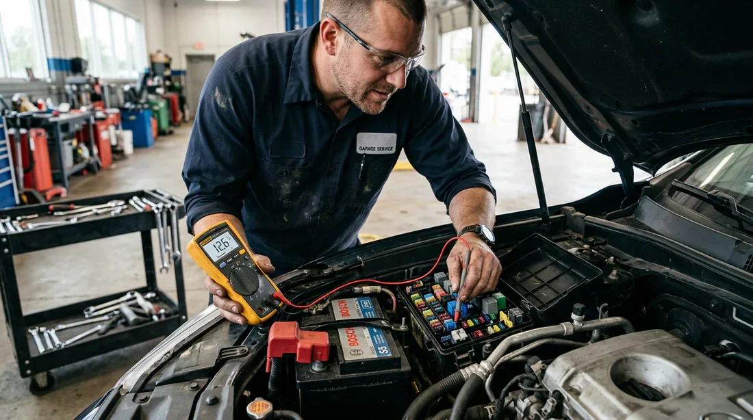 Le démarreur claque mais le moteur reste figé