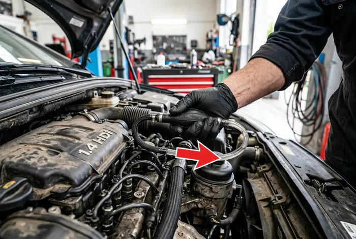 Schéma Circuit Gasoil 1.4 HDi : Guide & Pannes - 1.4 HDi Ne Démarre Plus ? Le Schéma Réparation ! - Comment Purger le Circuit Gasoil 1.4 HDi ? Schéma